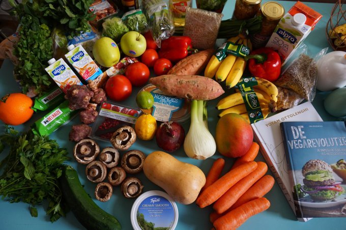 Vegetables and fruits
